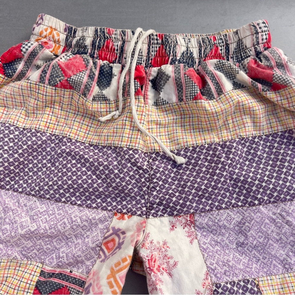 Patchwork Quilted Pants - image 5